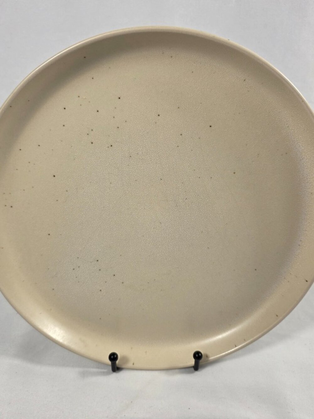 ONE Project 62 Tilley Cream Dinner Plate Cream Color Speckled 10 5/8 Inch